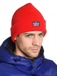 Шапка Rukka красная